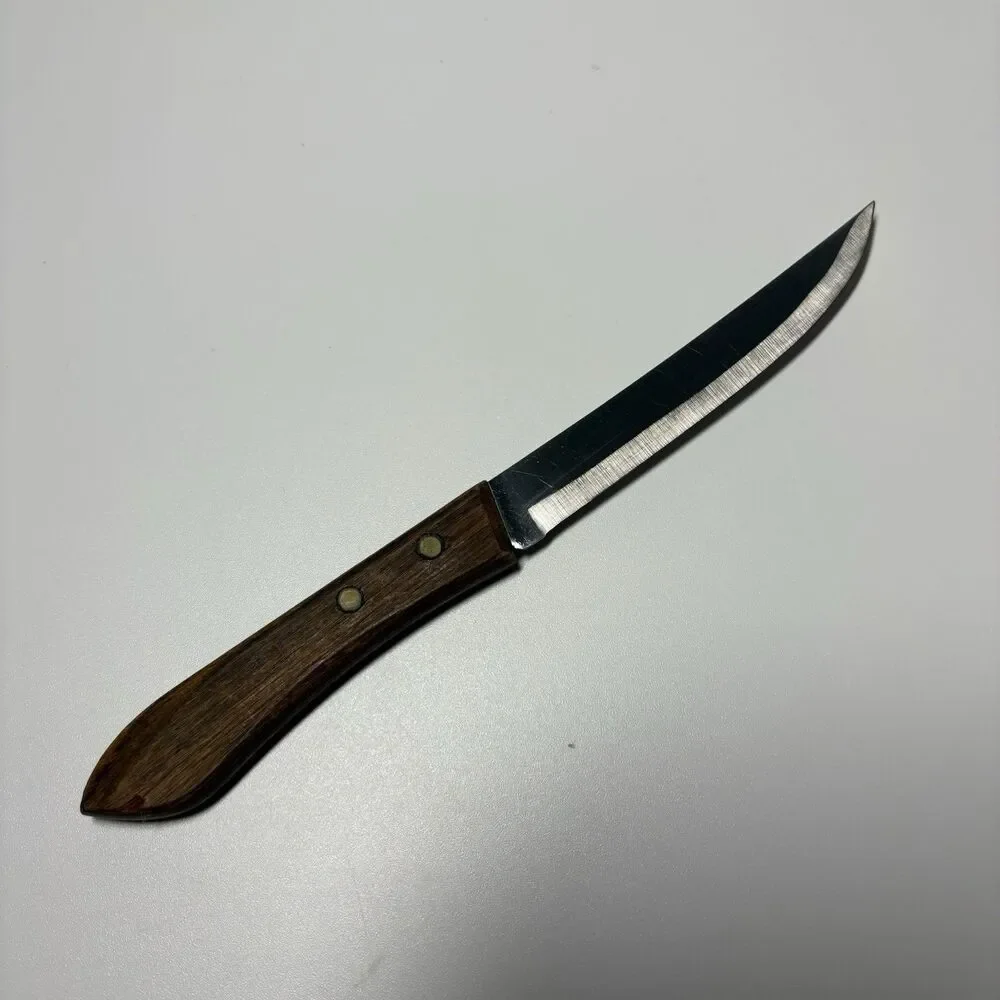 Vintage Ekco Slicing Knife Stainless Made in USA 8 1/4